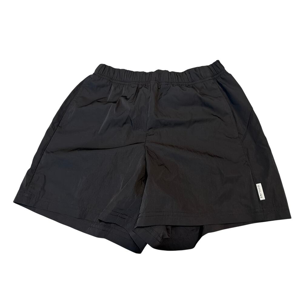 OFFLINE by Aerie NWT Black Activewear Shorts with Pockets Size XXS